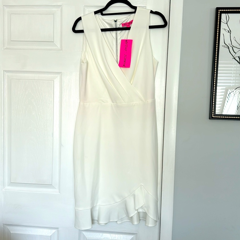 Betsey Johnson Ruffle Hem Dress